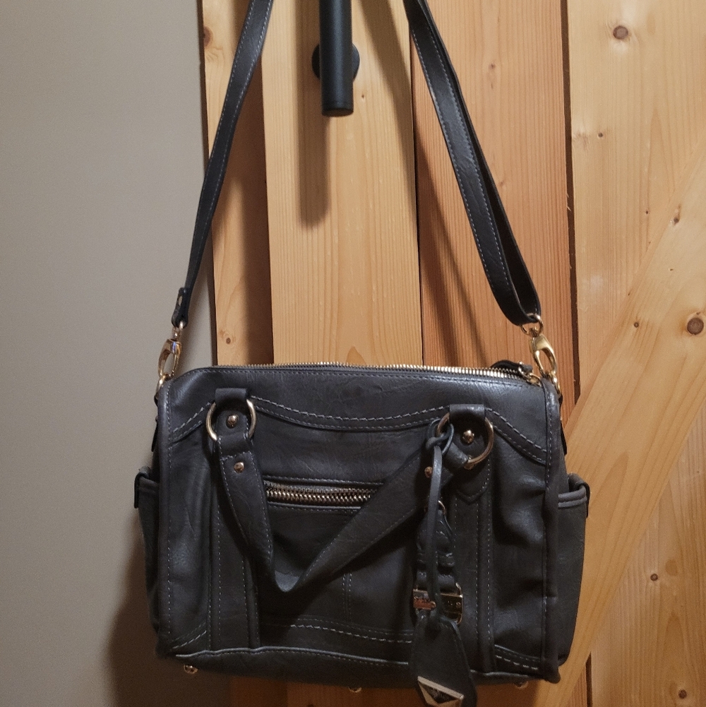 Ellen Tracy Dark Gray Purse